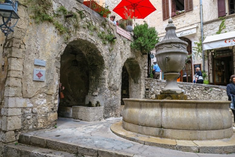 the place de la grande fontaine saint paul de vence