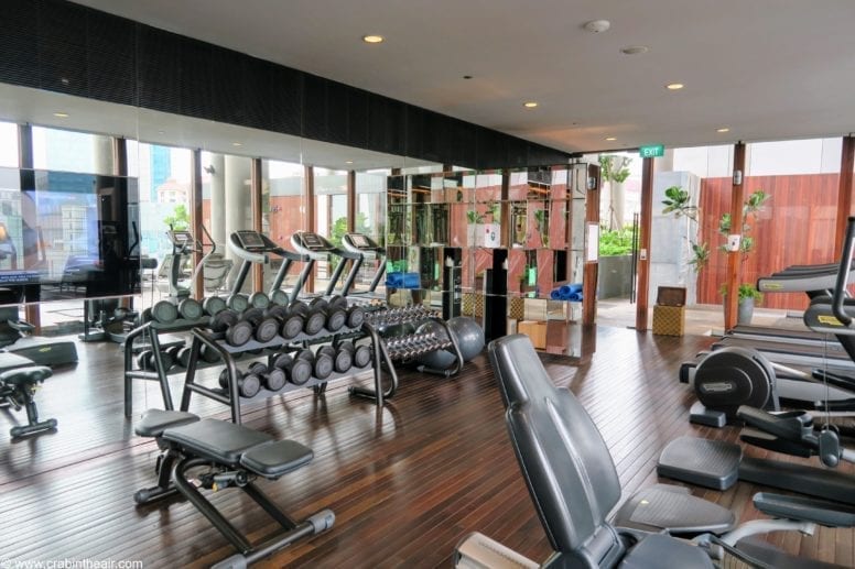 hotel gym