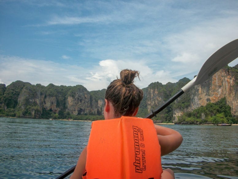 kayaking in ao nang thailand