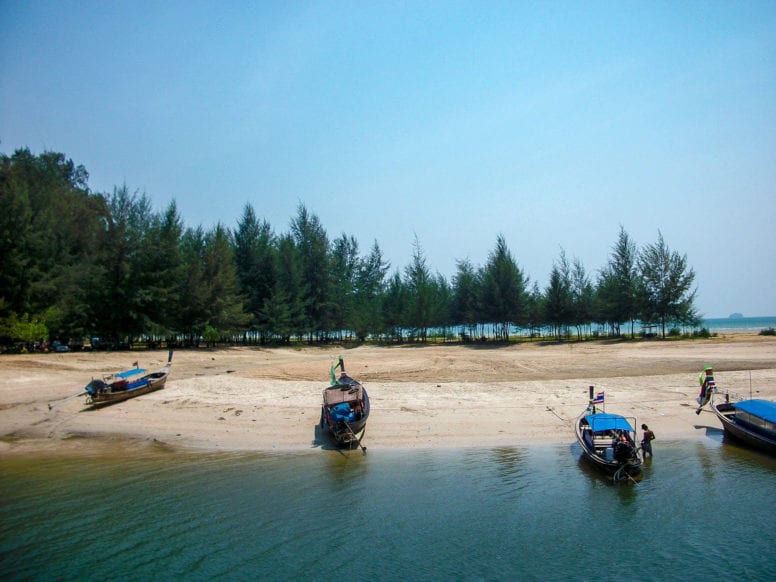 phra nang cave beach in ao nang