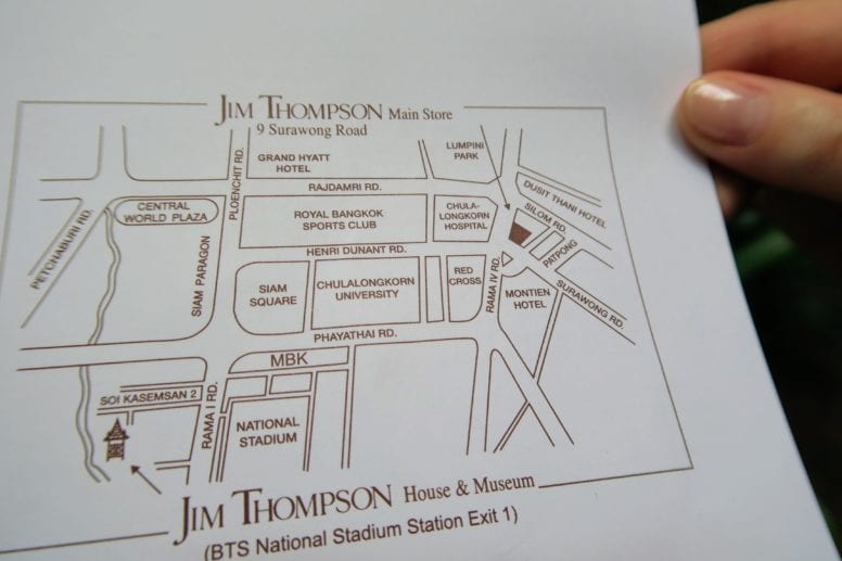 jim thompson house location