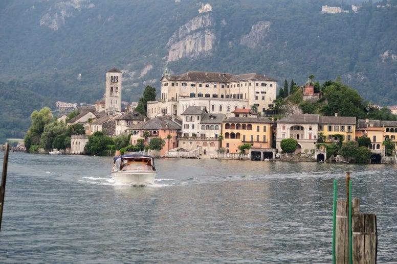 san giulio island italy location