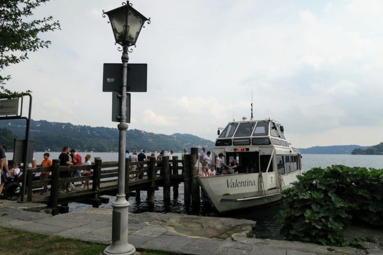 san giulio italy ferry