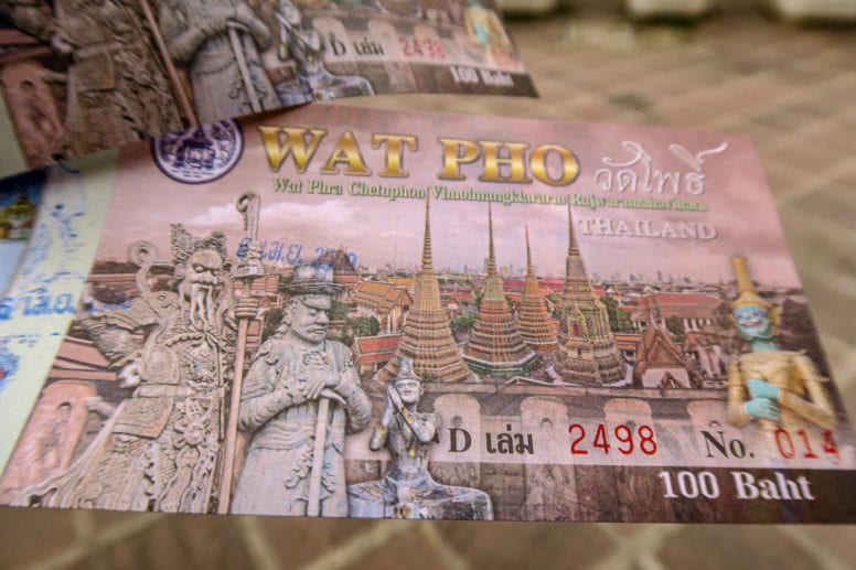 wat pho ticket