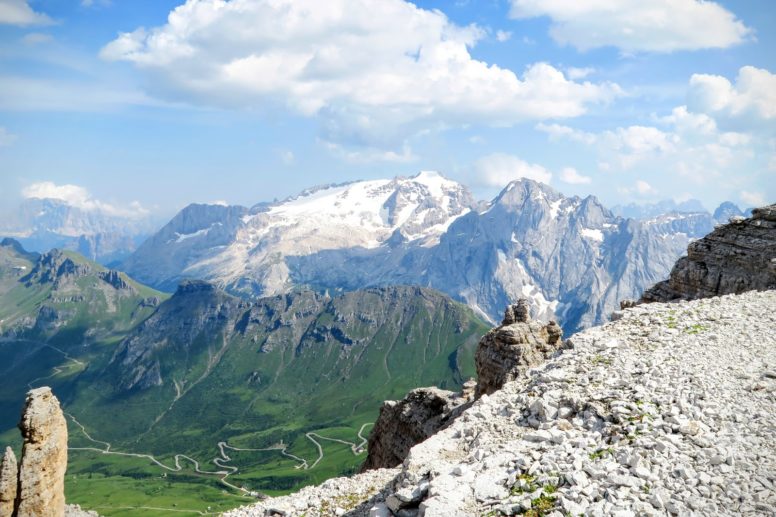 sasso pordoi dolomites