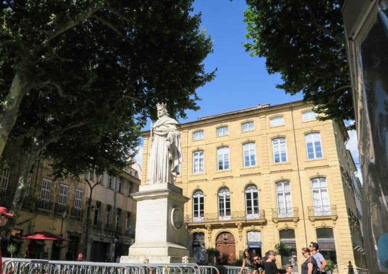 fontaine du roi rene aix en provence