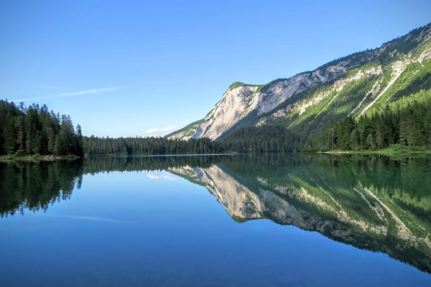 Lake Tovel – Red Lake in the Dolomites