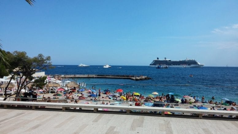 larvotto beach french riviera
