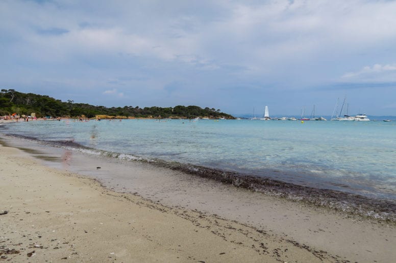 plage de la courtade porquerolles island