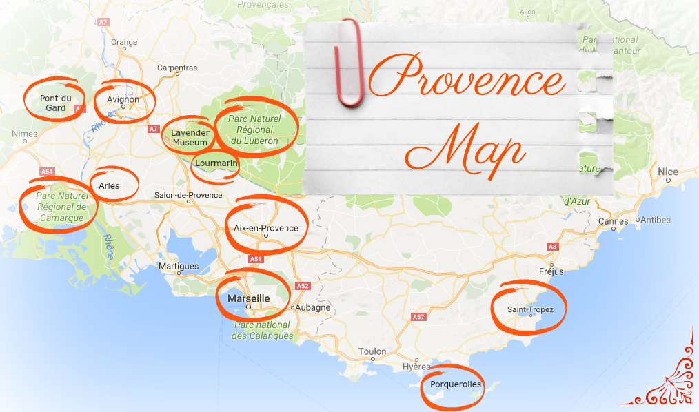 travel guides for provence