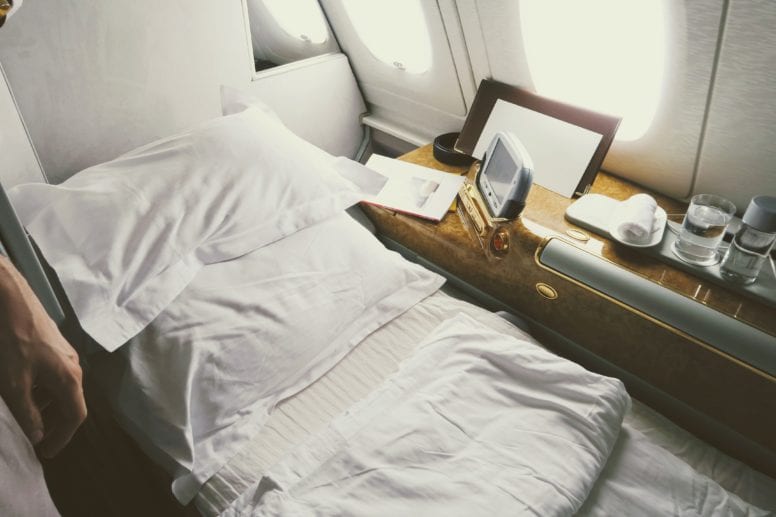 emirates first class suite sleep mattress