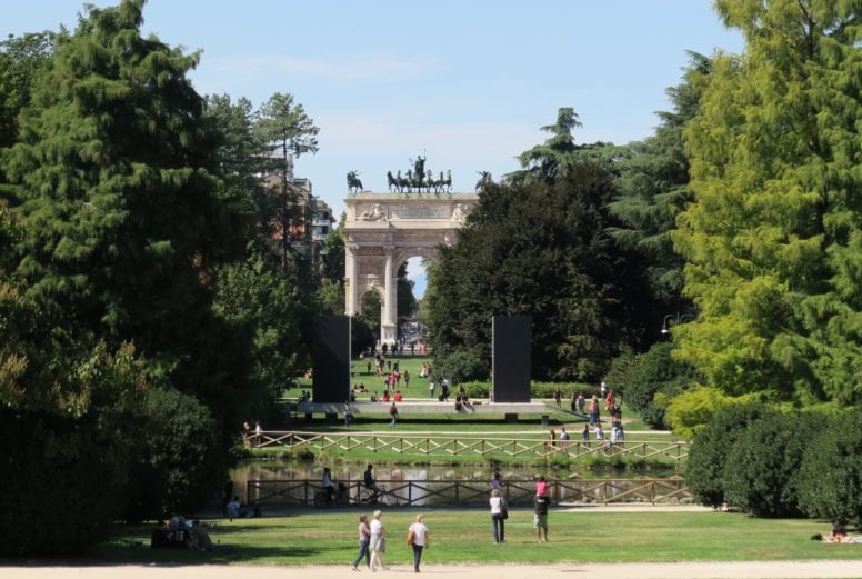 arco della pace milan italy