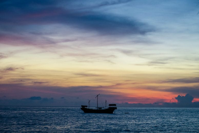 koh lanta sunset