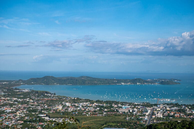 panoramic view from big buddha