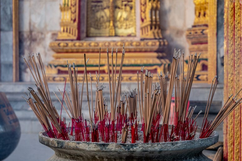 wat chalong incense