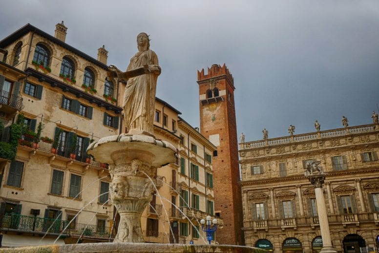 Piazza delle Erbe Verona