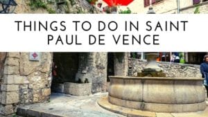 Things to do in Saint Paul de Vence