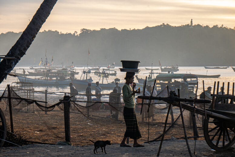 fisherman village ngapali beach