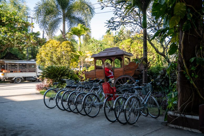 ngapali beach bicycles