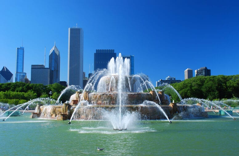 buckingham fountain chicago